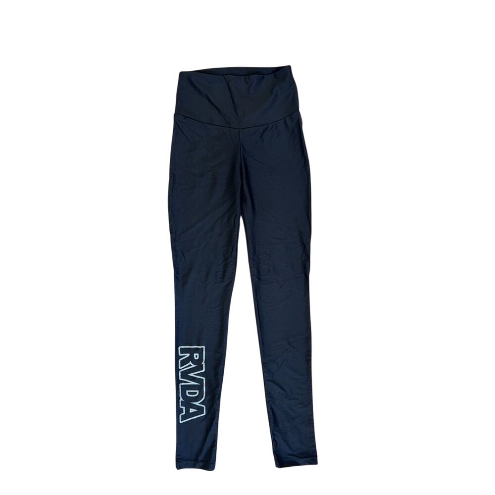 Alexandra Collection RVDA Logo Performance Leggings - Black - Medium